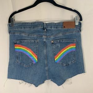 Hand-painted shorts